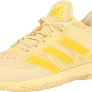 *New* Adidas Women's Adizero Ubersonic 4 Court Shoe in Impact Yellow - Size 7